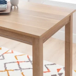 Kirkland's Home Distressed Acacia Brown Wood Bar Table- Dining Tables