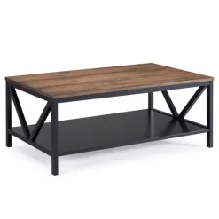 Kirkland's Home Distressed Barnwood Coffee Table- Coffee Tables