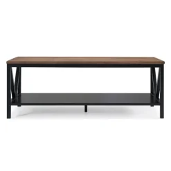 Kirkland's Home Distressed Barnwood Coffee Table- Coffee Tables