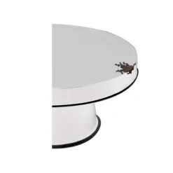 Kirkland's Home Distressed Black Pedestal Trays, Set Of 3- Decorative Trays