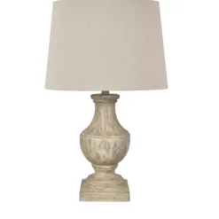 Kirkland's Home Distressed Brown Table Lamp- Table Lamps