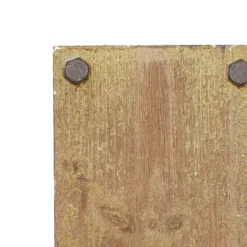 Kirkland's Home Distressed Brown Wood Wall Sconces, Set Of 2- Sconces