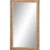 Kirkland's Home Distressed Brown Wooden Frame Wall Mirror- Decorative Mirrors
