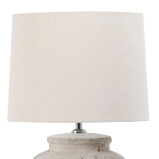 Kirkland's Home Distressed Ceramic Table Lamp- Table Lamps