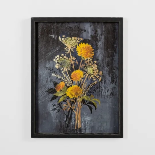 Kirkland's Home Distressed Dandelion Framed Art Print- Framed Art