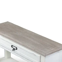 Kirkland's Home Distressed 1-Drawer Console Table- Console Tables
