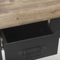 Kirkland's Home Distressed Farmhouse 3-Drawer Console Table- Console Tables