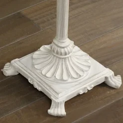 Kirkland's Home Distressed Fleur-De-Lis Floor Lamp- Floor Lamps