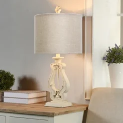Kirkland's Home Distressed French Farmhouse Table Lamp- Table Lamps