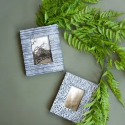 Kirkland's Home Distressed Gray Diamond Picture Frame, 4X6- Picture Frames