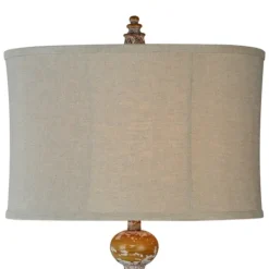 Kirkland's Home Distressed Natural Table Lamp- Table Lamps