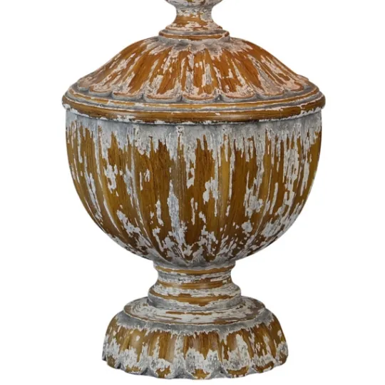 Kirkland's Home Distressed Natural Table Lamp- Table Lamps