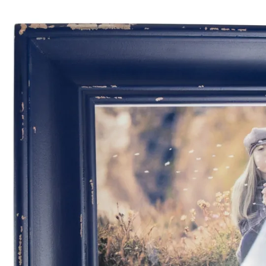 Kirkland's Home Distressed Navy Farmhouse Frame, 8X10- Picture Frames