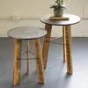 Kirkland's Home Distressed Recycled Wood 2-Pc. Accent Table Set- Accent & End Tables