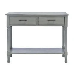 Kirkland's Home Distressed Ronan 2-Drawer Console Table- Entryway Furniture