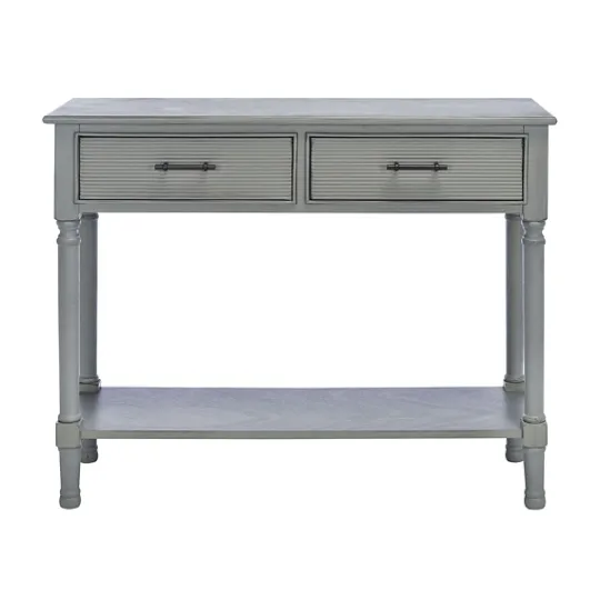 Kirkland's Home Distressed Ronan 2-Drawer Console Table- Entryway Furniture