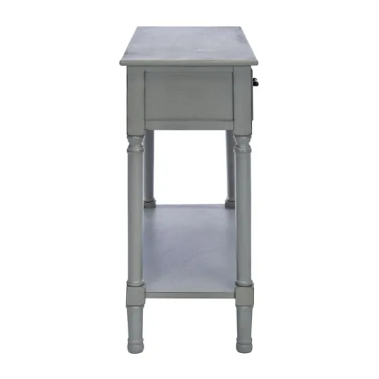 Kirkland's Home Distressed Ronan 2-Drawer Console Table- Entryway Furniture