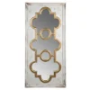 Kirkland's Home Distressed White And Gold Moroccan Mirror- Decorative Mirrors