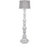 Kirkland's Home Distressed White Floor Lamp- Floor Lamps