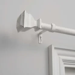 Kirkland's Home Distressed White Napoleon Curtain Rod, 120 In.- Curtain Rods & Hardware