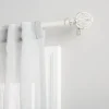 Kirkland's Home Distressed White Open Sphere Curtain Rod, 120 In.- Curtain Rods & Hardware