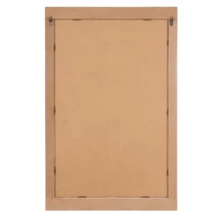 Kirkland's Home Distressed White Reclaimed Wood Wall Mirror- Decorative Mirrors
