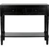 Kirkland's Home Distressed Wood 2-Drawer Console Table- Console Tables