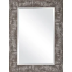 Kirkland's Home Distressed Wood Grain Framed Mirror- Decorative Mirrors