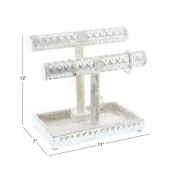 Kirkland's Home Distressed Wood Jewelry Stand- Decorative Accents