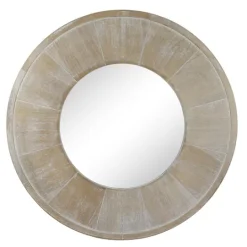 Kirkland's Home Distressed Wood Planked Frame Wall Mirror- Decorative Mirrors