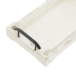 Kirkland's Home Distressed Wood Trays, Set Of 2- Decorative Trays
