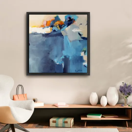 Kirkland's Home Dizzy At The Edge Framed Canvas Art Print- Canvas Art