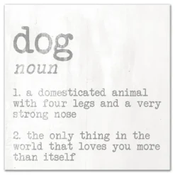 Kirkland's Home Dog Definition Canvas Art Print- Wall Quotes & Signs