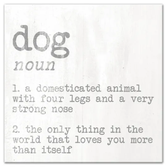 Kirkland's Home Dog Definition Canvas Art Print- Wall Quotes & Signs