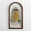 Kirkland's Home Door Arched Framed Art Print- Framed Art
