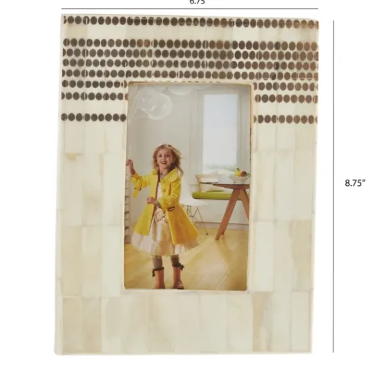Kirkland's Home Dotted Wide Border Picture Frame, 4X6- Picture Frames