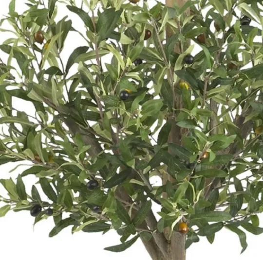 Kirkland's Home Double Ball Olive Tree Topiary- Trees & Topiaries