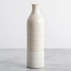 Kirkland's Home Double Texture Ceramic Vase, 14 In.- Vases