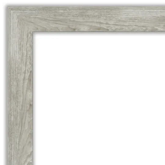 Kirkland's Home Dove Gray Scoop Frame Beveled Mirror, 42X30 In.- Decorative Mirrors