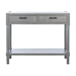 Kirkland's Home Dove Turned Leg Rustic Console Table- Console Tables