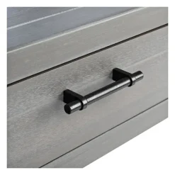 Kirkland's Home Dove Turned Leg Rustic Console Table- Console Tables