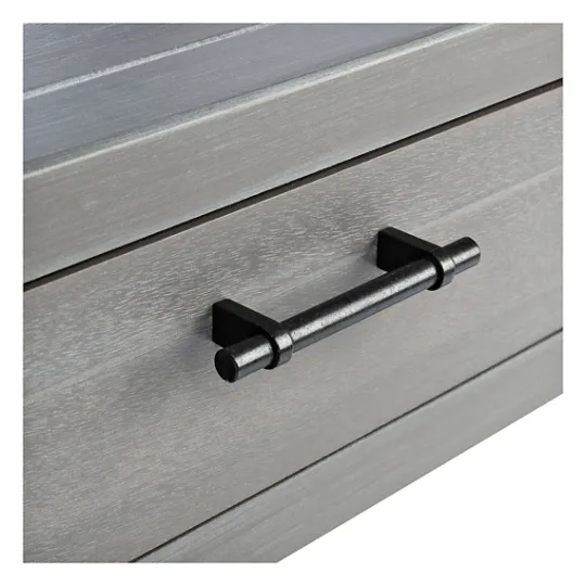 Kirkland's Home Dove Turned Leg Rustic Console Table- Console Tables