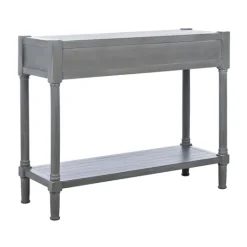 Kirkland's Home Dove Turned Leg Rustic Console Table- Console Tables