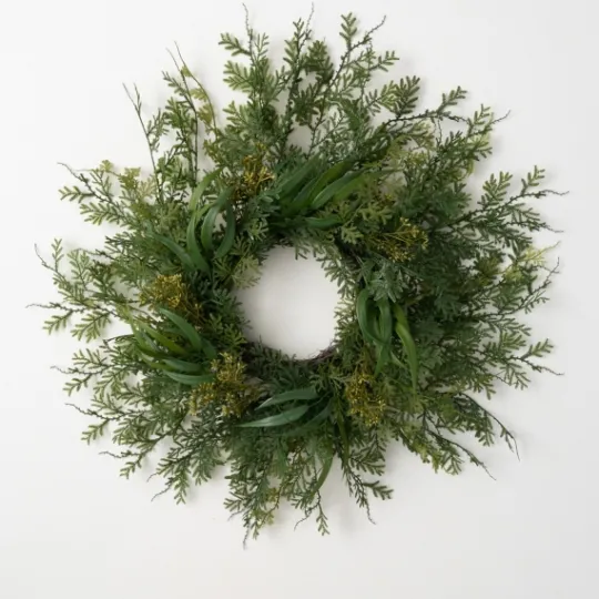 Kirkland's Home Draping Fern Wreath, 27 In.- Wreaths