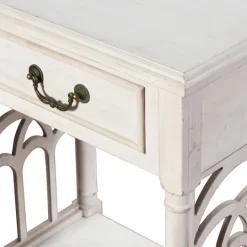 Kirkland's Home 1-Drawer Cathedral Sides Accent Table- Accent & End Tables