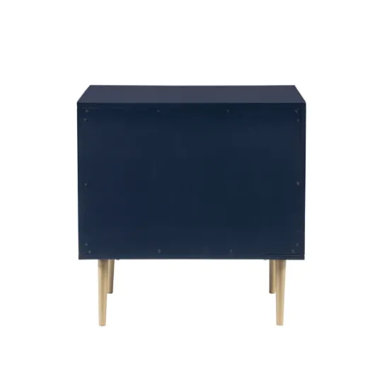 Kirkland's Home 2-Drawer Nightstand With Gold Hardware- Nightstands