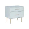 Kirkland's Home 2-Drawer Nightstand With Gold Hardware- Nightstands