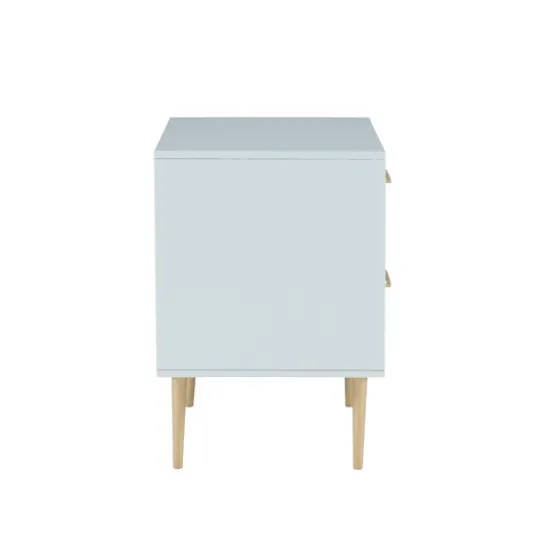 Kirkland's Home 2-Drawer Nightstand With Gold Hardware- Nightstands