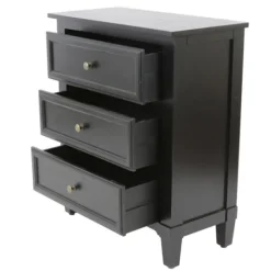 Kirkland's Home 3-Drawer Wooden Accent Table- Accent & End Tables