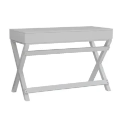 Kirkland's Home 2-Drawer X-Frame Desk- Office Furniture